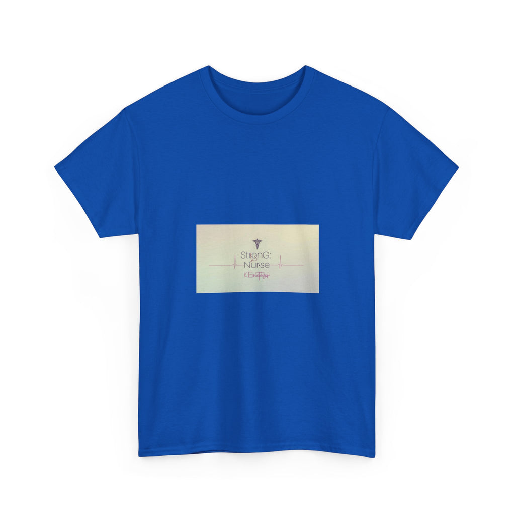 Inspirational Cross Tee – 'Be Strong & Courageous' Christian Faith T-Shirt