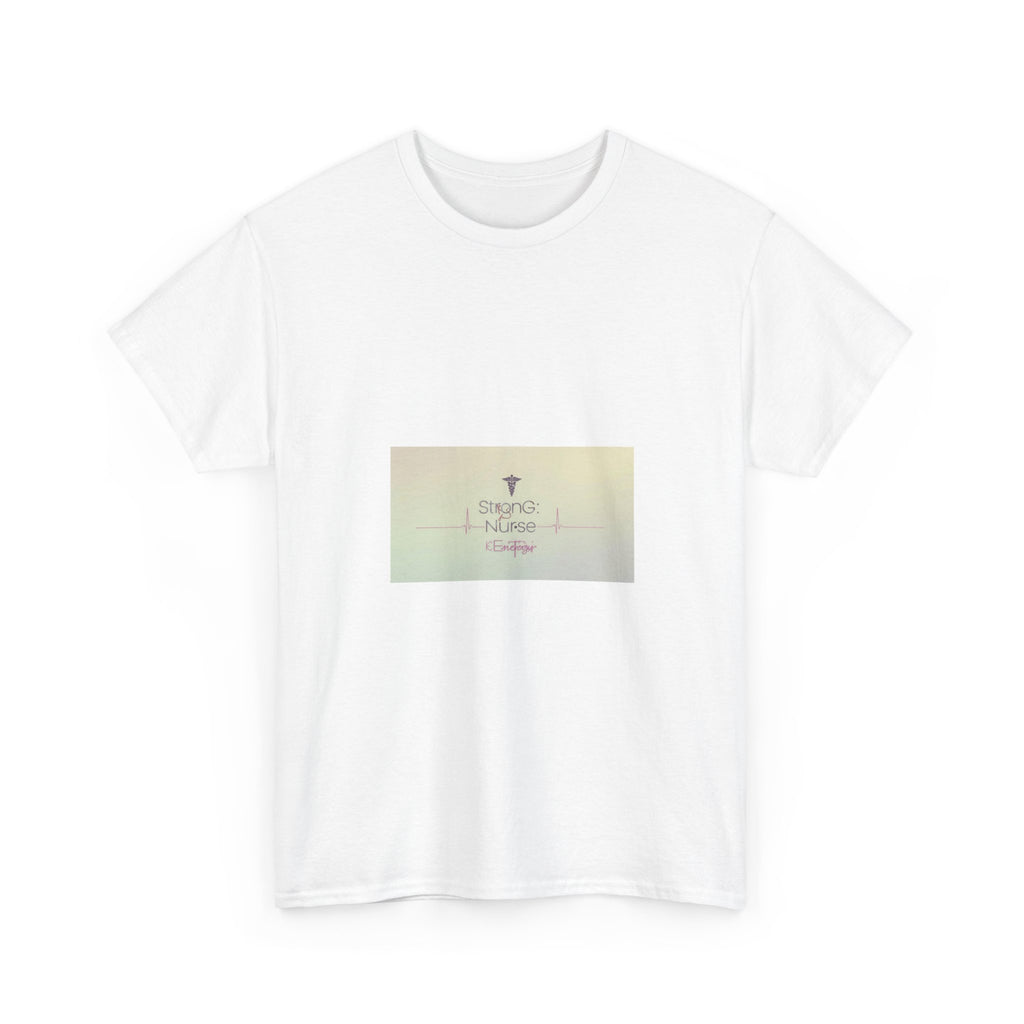 Inspirational Cross Tee – 'Be Strong & Courageous' Christian Faith T-Shirt